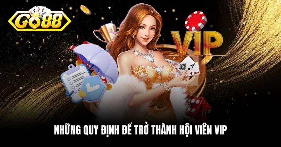 Những quy định để trở thành hội viên VIP