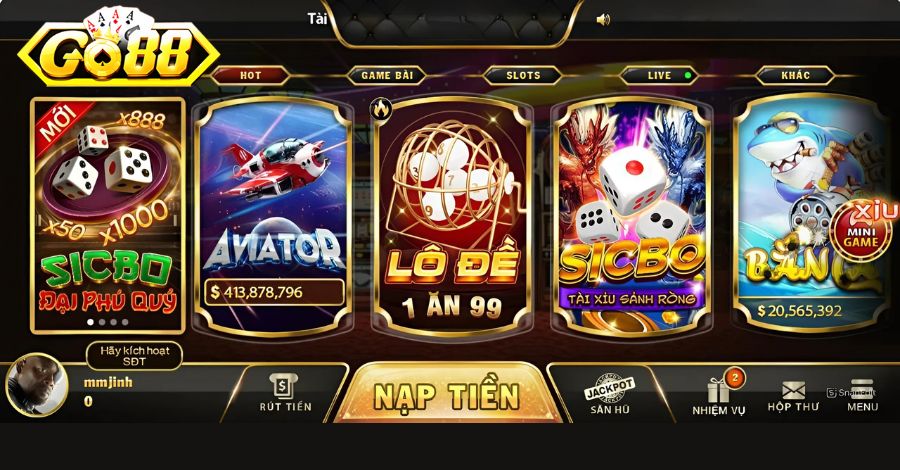 Sicbo Go88 có nhiều phiên bản